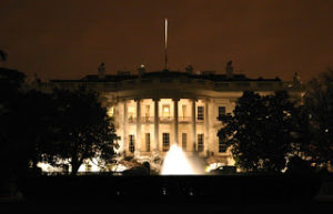 white-house-at-night